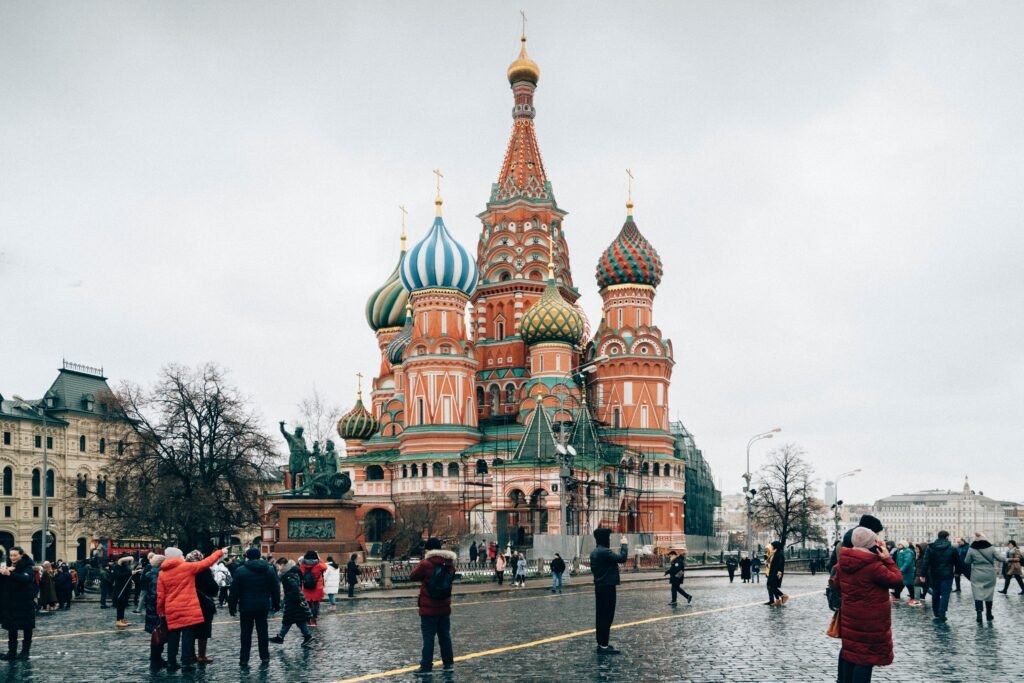 Saint Basil's Cathedral on Red Square, Moscow
