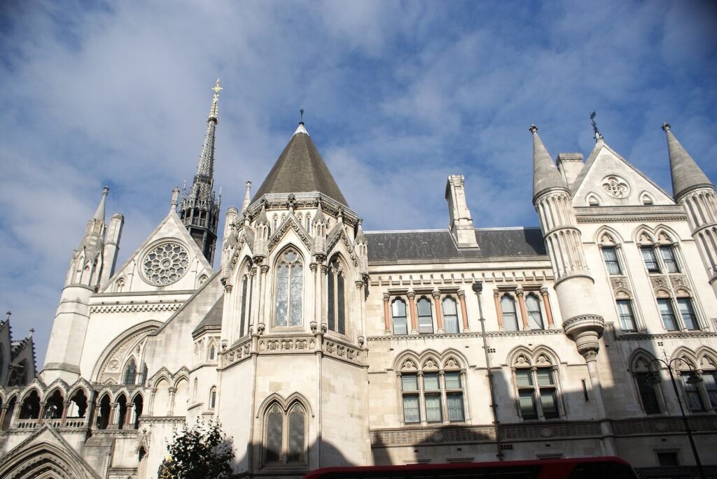 Royal Courts of Justice on the Strand, London