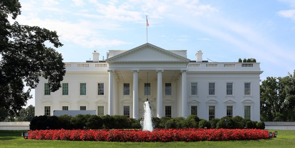 North facade of the White House in Washington, D.C.